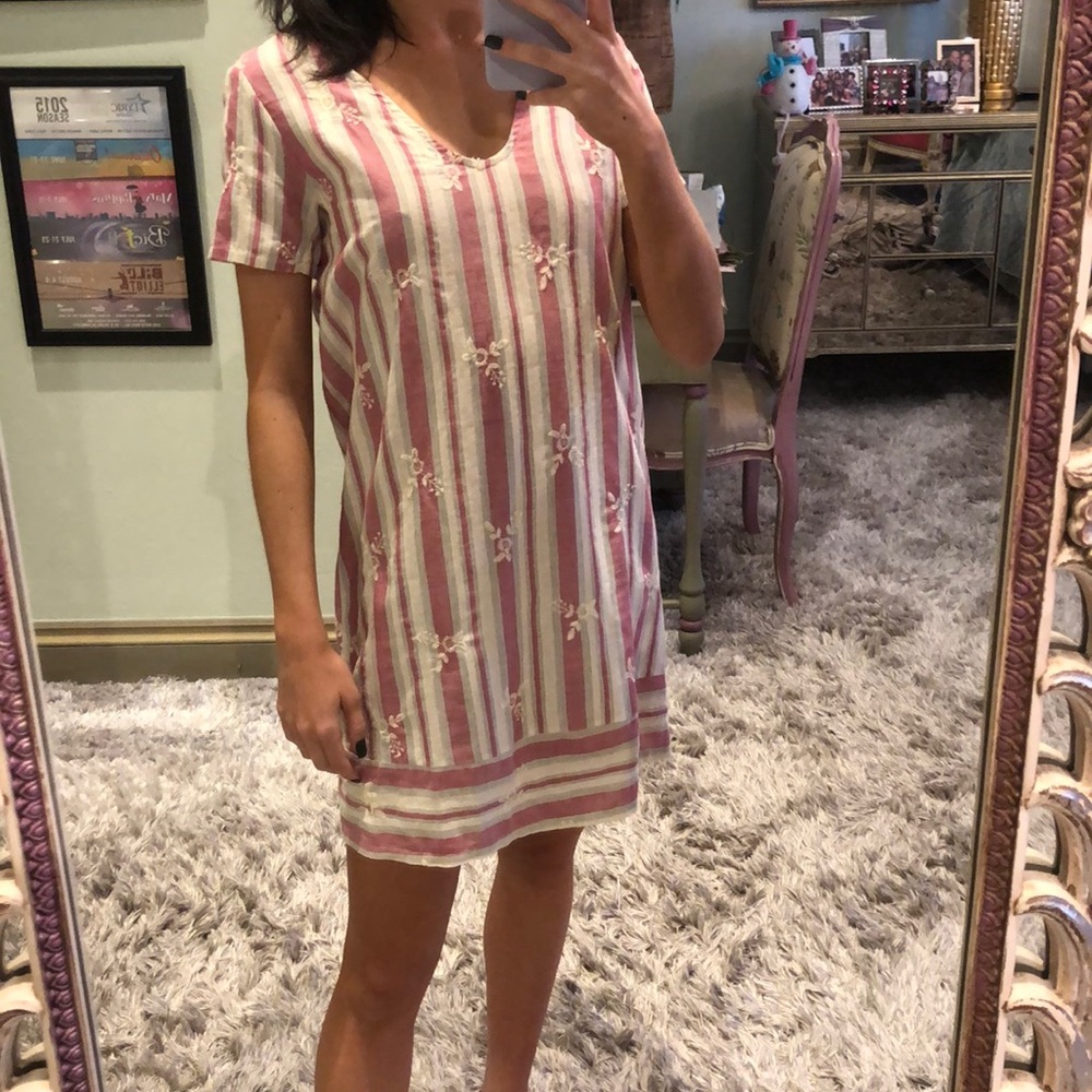 Pink T Shirt Dress